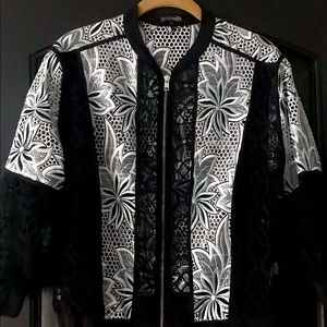 Embroidered Bomber jacket